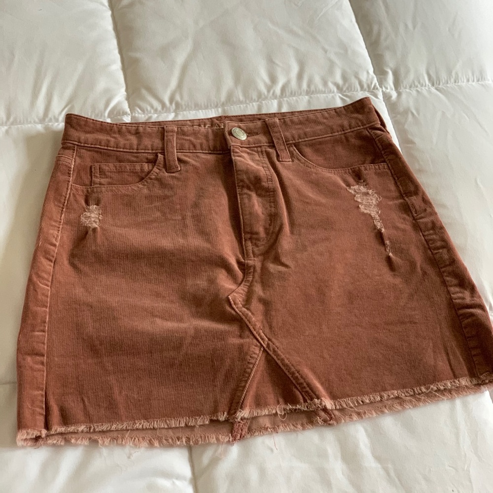 Corduroy skirt